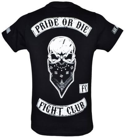 Pride or Die Venum MMA Black Fight Club T-Shirt