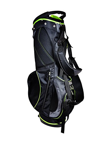 Club Champ Deluxe Stand Golf Bag, Black/Green