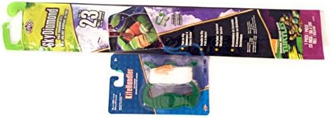 X-kites Teenage Mutant Ninja Turtles 23" Skydiamond Kite and Kite Handler Bundle
