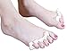 DR JK Toe Separators, Toe Stretchers for Yoga, Hammer Toes Straightener and Bunion Relief , ToePal Kit for Women and Men