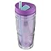Bubba Envy Double Wall Insulated Straw Tumbler, 24 oz, Purple/Blue