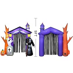 KOOY 9FT Halloween Inflatable Decoration Haunted