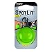 Nite Ize SpotLit Clip-On LED Light with Carabiner, Weather Resistant, Lime
