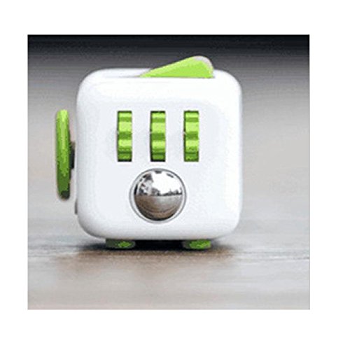 ENJOY Fidget Cube Relieves Stress And Anxiety for Children and Adults (Green)