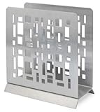 Wedding Gift Boxed Modern Napkin Holder Stainless Steel by HomeWorks