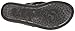 Skechers Women's Upgrades Marina Bay Flip Flop,Black/White,7 M US