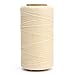 KINGSO 284 Yards Leather Sewing Waxed Thread DIY Craft Beige