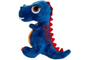 Personalized Dinosaur Stuffed Animal Toys, Custom T-Rex Dinosaur With Name Cute Soft Plush T-Rex Tyrannosaurus Dinosaur Figur