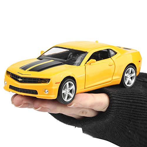 TGRCM-CZ 1:36 Scale Chevrolet Camaro Car Model Kits to Build for Kids,Alloy Pull Back Vehicles Toy Car for Toddlers Kids Boys Girls Gift - Thumbnail 4