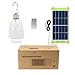 NING ZE XIN Solar Light Bulb with Solar Panel Multi-Functional Waterproof Rechargeable Remote Control Dimmable Hanging Lamp Tent Light Protable Lighting for Home, Camping, Power Outage, Emergency