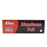 JetFoil Commercial Foodservice Aluminum Foil 1000ft, 12