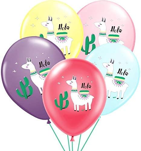 Balloon World Alpaca Llama Balloons Party Balloons for Children's Toy and Birthday Party Decoration (12inch)