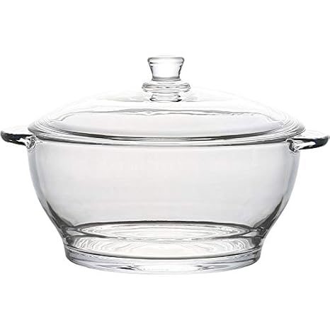 ERCZYO Horno de microondas doméstico Bote de Vidrio tazón de ...