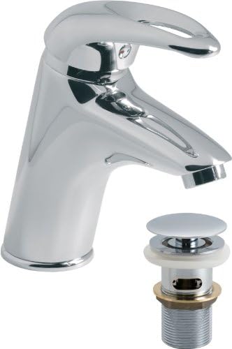 Vado MAG-100/CC-C/P Chrome Magma Mono Basin Mixer Deck Mount Smooth