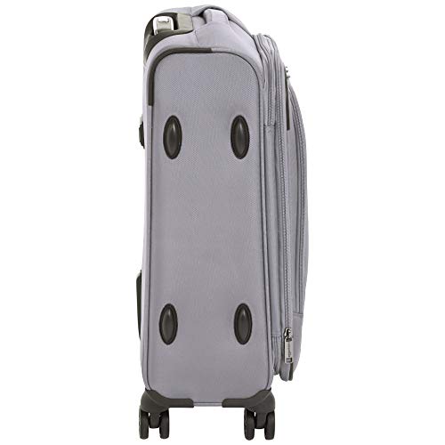 Amazon Basics 2 Piece Expandable Softside Spinner Luggage Suitcase With
