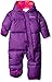 Columbia Baby Snuggly Bunny Bunting, Iris Glow/Bright Plum Plaid, 18-24 Months