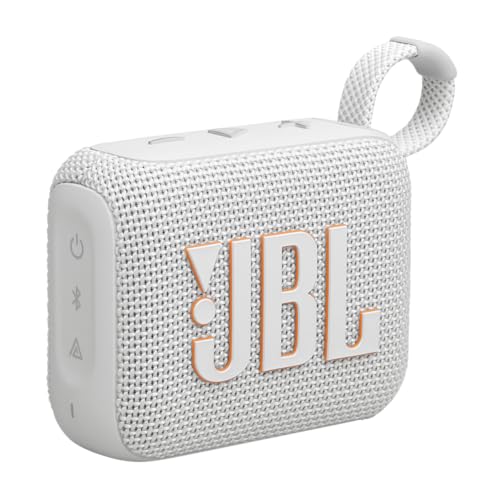 JBL Go 4 - Ultra-Portabler, wasserdichter und staubdichter Bluetooth-Lautsprecher, großer Pro-Sound mit druckvollem Bass, integrierter 7-Stunden-Akku, hergestel