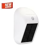 Solar Lights, Lofter Garden Waterproof Wireless Security Bright Motion Sensor Solar Spotlight Lights For Outdoor Yard Deck Wall Light Security Night Light