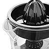 Quest-600ml-Citrus-Juicer-Easy-Pour-Spout-and-Adjustable-Pulp-Control-Auto-Reverse-and-Start-and-Stop-Dishwasher-Safe-Includes-Filter-Black Quest 34229 600ml Citrus Juicer/Easy Pour Spout & Adjustable Pulp Control/Auto Reverse / 2 Cone Sizes/Dishwasher Safe…