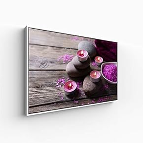 Canvas Wall Art for Living Room, Bedroom Spa Framed Canvas Prints for Home Decoration Ready to Hang - 16"x24" inches