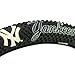 MLB New York Yankees Black Vinyl Massage Grip Steering Wheel Cover