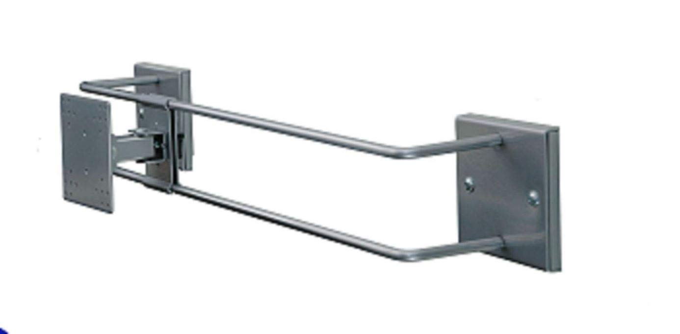 R-Go Alternative Wall Bracket, Adjustable, Silver