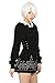 2B Hoodie Sweatshirt Pullover Cosplay Costume for Girls M Black