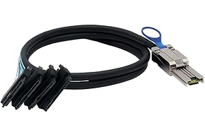 JMT MINI SAS HD SFF-8088 26P to 4X SAS 8482 Server Adapter Cable 2 in 1 (50CM)