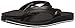 New Balance Women's Renew Thong Sandal, Black, 9 B US