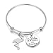 Be a Flamingo in a Flock of Pigeons Bracelet Flamingo Bracelet Positivity Be Yourself BFF Gift (flamingo bracelet)