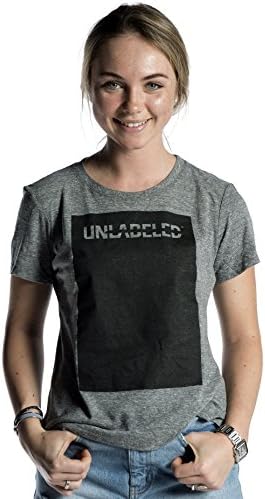 Women's Crew Neck T-shirt you can Write on &amp; Erase - by Unlabeled Society (XL)