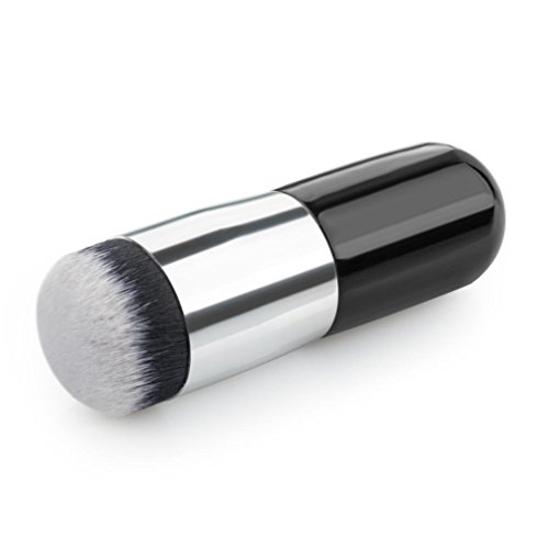 Cuekondy 1pc Cosmetic Brush Kabuki Face Makeup Brush Powder Foundation Blush Brushes - Perfect For Blending Liquid, Cream