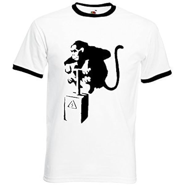 Amazon.com: Tribal T-Shirts Men's Banksy T-Shirt Detonator