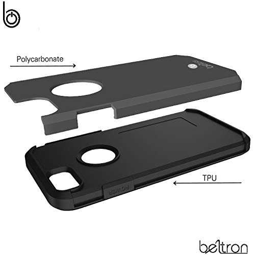 BELTRON Case with Belt Clip for iPhone SE 2020, iPhone 8, iPhone 7