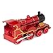 Red Cast Metal Classic Train Toy with Sounds and Lights