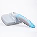 GEEPET Self Cleaning Slicker Brush for Dogs and Cats - Easy to Clean Pet Grooming Brush Removes Mats and Loose Hair with Minimal Effort and Comfort - Suitable for Long or Short Hair (Medium-Large)