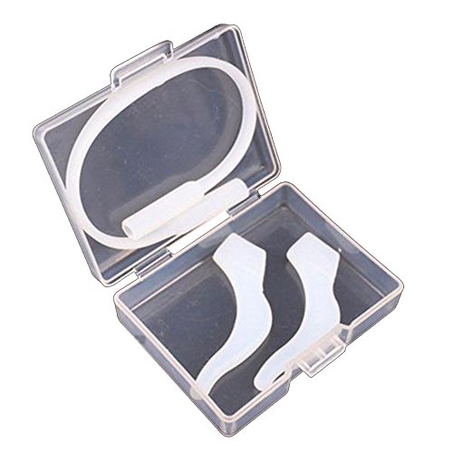 EnzoDate 3 Sets Pack Kids Glasses Silicone Cord Ear Grips Children Eyeglasses Temple Locks with Head Band Strap Retainer (clear)