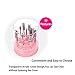 Garrelett Nail Drill Bits Holder Stand Displayer Organizer Container Storage Box 48 Holes Manicure Tools Acrylic Cover