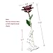 DEFAITH 24K Gold Dipped Rose Gifts, Best Wedding Anniversary Valentines Day Love Gift for Her Wife Girlfriend Spouse, Purple with Stand