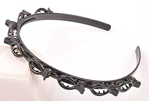 Lovef 2Pcs 2016 New Korean Hair Beauty Hair Styling Accessory Tools Bang Hair Clips Hair Barrette Hair Hoop Headband for Women Girls