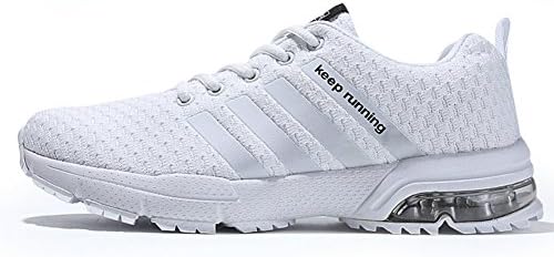 Topteck Running Shoes Men Womens Lightweight Sports Sneakers Air Cushion Athletic Walking Tennis