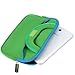 Evecase All-New Fire 7 Kids Edition Tablet Sleeve, Ultra Portable Handle Carrying Portfolio Neoprene Sleeve Case Bag for Amazon Fire HD 6/7 Kids Edition, 6'' / 7 inch HD Display - Green