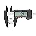 Digital Caliper with Large LCD Screen Plastic Electronic Vernier Caliper Measuring Tool, 0-6 In/0-150 mm Conversion Auto Off Featured with Extra 1 Battery by Bseen