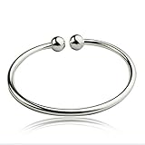 Stunning Beautiful 925 Silver Classic Simple Design Bracelet For Women Mens