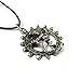 Creative Ventures Jewelry Shiva Natraja The Hindu Deity Pendant on Cord Necklace, The Veda Collection