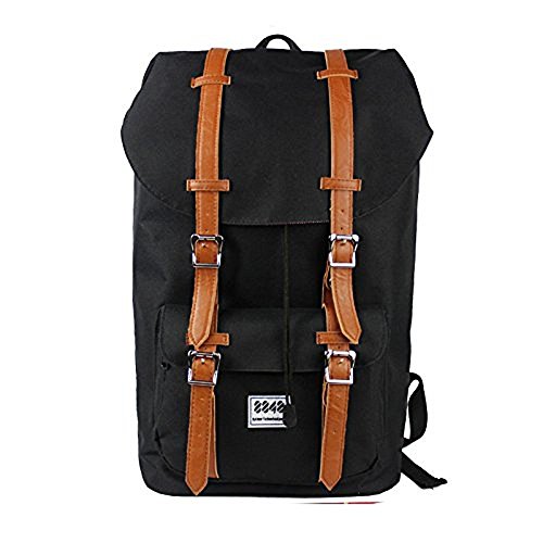 image for 8848 Unisex' s Travel Hiking Backpack Waterproof Material, Black, One 