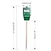 Mudder Soil Moisture Sensor Meter Hydrometer, Soil Water Monitor for Gardening, Farming (2 Pack)