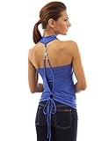 PattyBoutik Women's Faux Crystal Twinset Tank Top