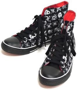 Amazon リノヴァティオ One Piece スニーカー ワンピース グッズ 靴 ブラック ホワイト ハイカットスニーカー 27 0cm ブラック シューズ バッグ