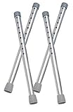 Drive Medical Walker Tall Extension Legs, Gray